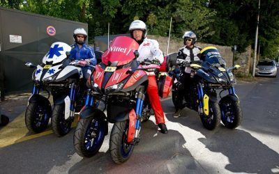 La Yamaha NIKEN protagonista en el Tour de Francia 2019